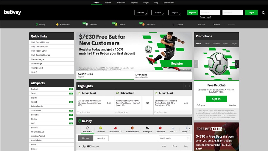 comprehensive betway betting insights