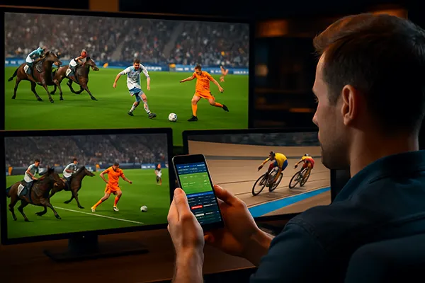 Betting on virtual games